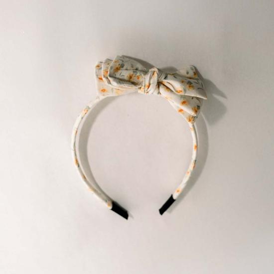  [키즈] Piper&Cloth 헤어 액세서리 파이퍼앤클로스 키즈 쓰리 리틀 보우즈 헤어밴드 레몬 블로섬즈 - OTHER BRANDS