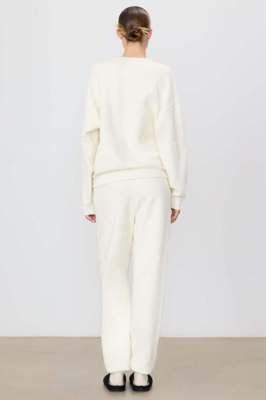  에태르네 스트레이트 팬츠 에테르네 클래식 스웨트팬츠 크림 - ETERNE