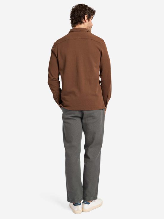  O.N.S 셔츠 밴스 피케 니트 셔츠 - O.N.S