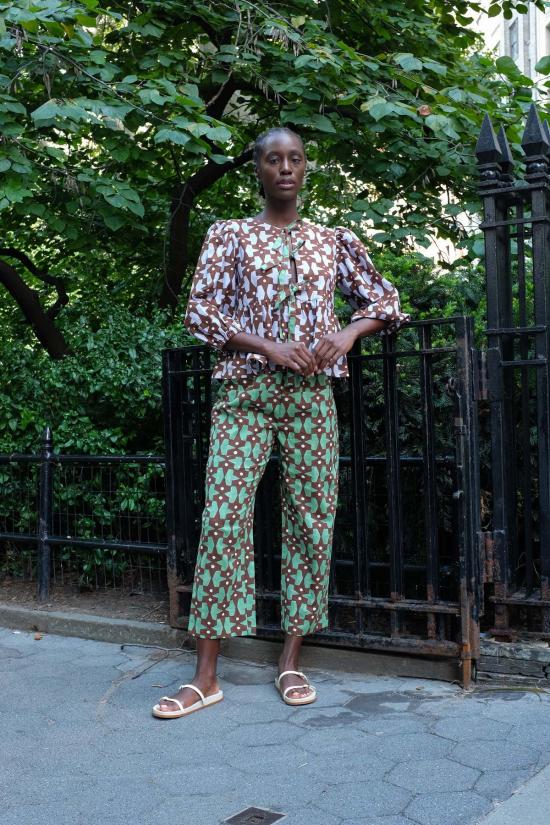  RUJUTA SHETH 블라우스 루주타 셰스 아미라  팩맨 프린트 - OTHER BRANDS