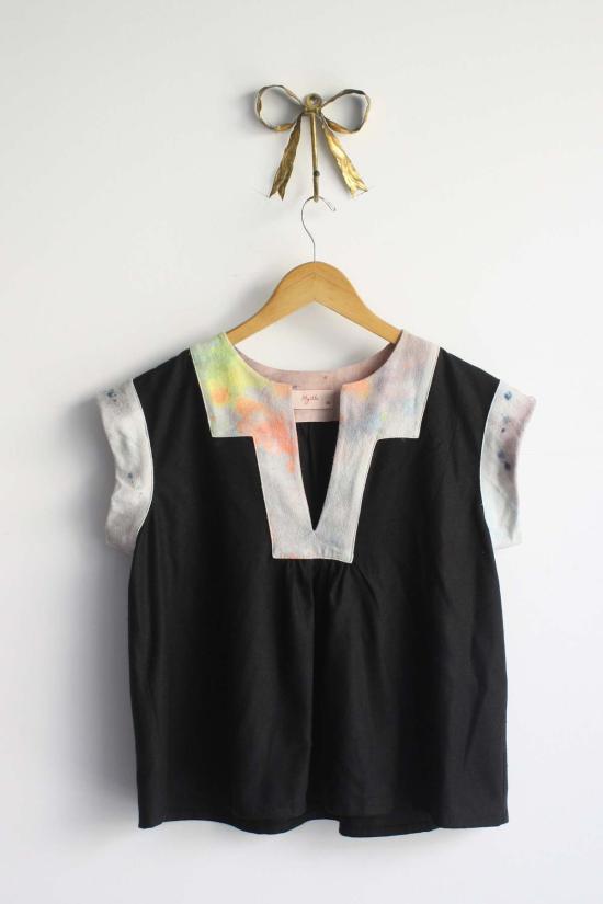  Myrtle x Parry Dodge 블라우스 머틀 X 패리 닷지 제니 탑 - OTHER BRANDS