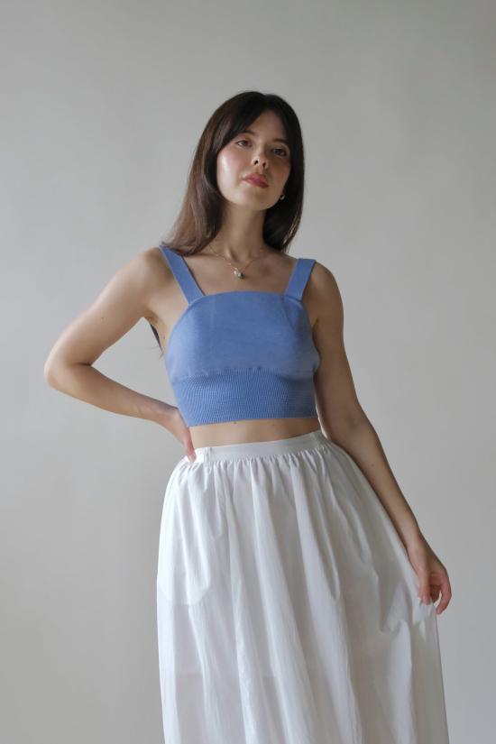  디아르테 민소매 티셔츠 크루즈 탑 - DIARTE