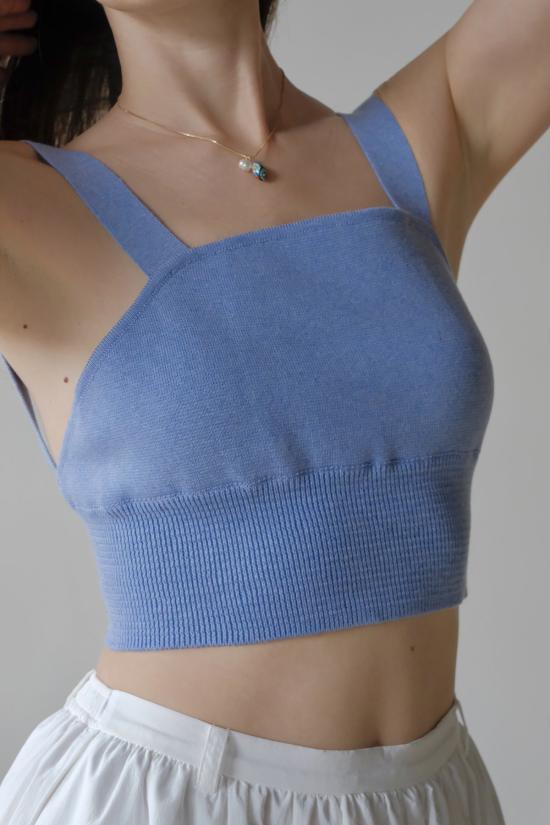  디아르테 민소매 티셔츠 크루즈 탑