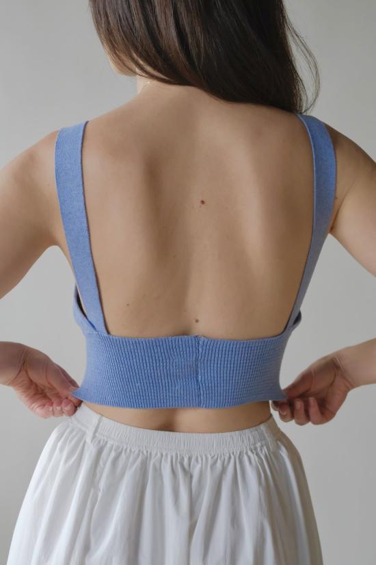  디아르테 민소매 티셔츠 크루즈 탑 - DIARTE