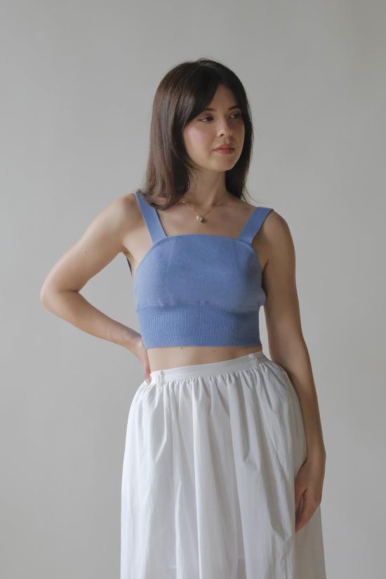  디아르테 민소매 티셔츠 크루즈 탑 - DIARTE