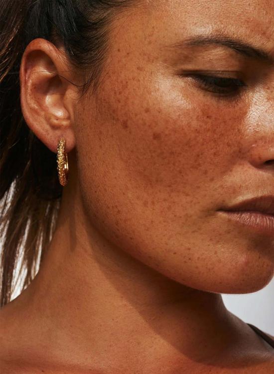  카리나 하디 이어링 LP 후프스 골드 - CARINA HARDY