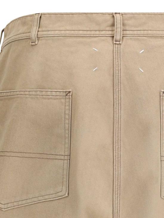  마르지엘라 스트레이트 팬츠 메종  코튼 팬츠 - MAISON MARGIELA