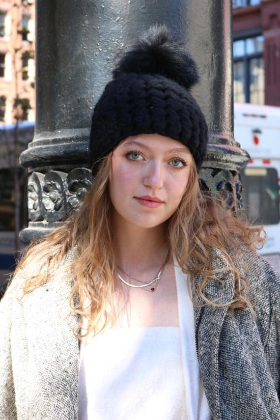  미샤램퍼트 모자 미샤 램퍼트 블랙 비니 폼스터 + 블랙 Xl 폼 - MISCHA LAMPERT