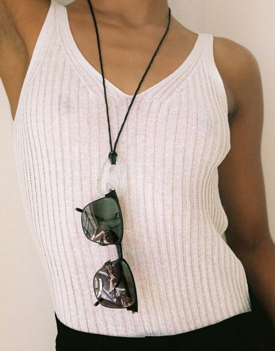  클레드 목걸이/팬던트 조각 대형 참 목걸이 | B - CLED