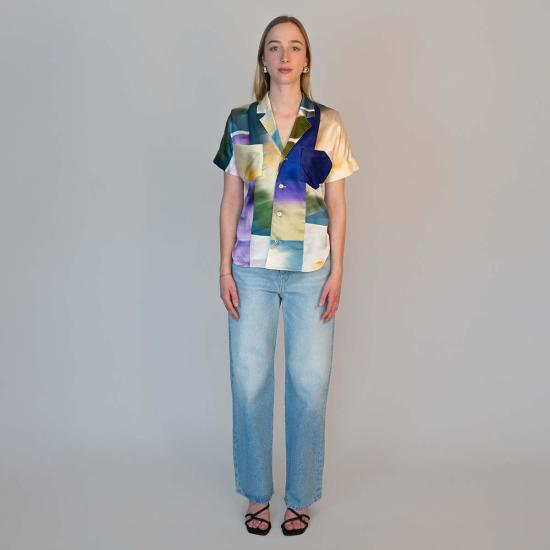  타나카 반팔 티셔츠 서던 프렌치 셔츠 - TANAKA