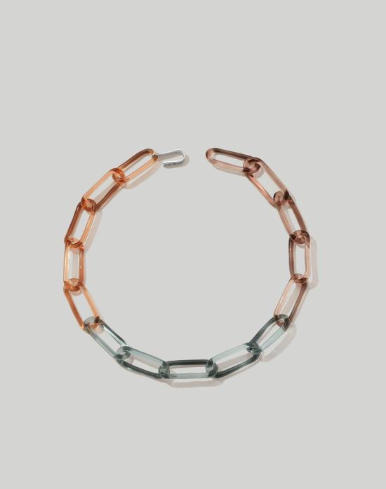  제인 다렌스부르그 목걸이/팬던트 제인 다렌스버그 오벌 초커 그레이/플럼