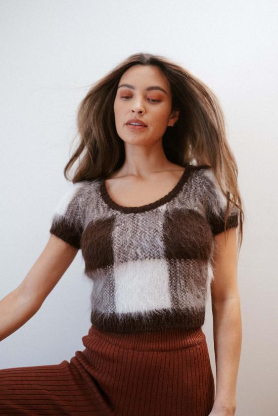  마리아 스탠리 민소매 티셔츠 마히 탑 - MARIA STANLEY