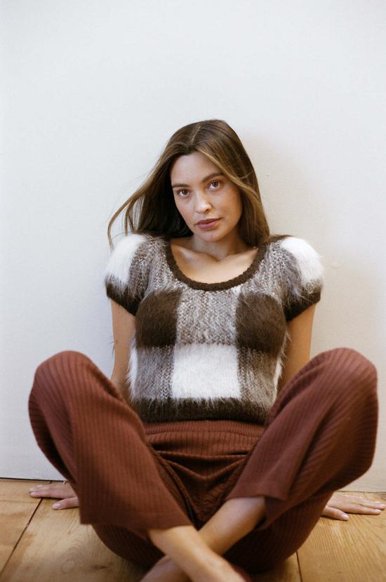  마리아 스탠리 민소매 티셔츠 마히 탑 - MARIA STANLEY