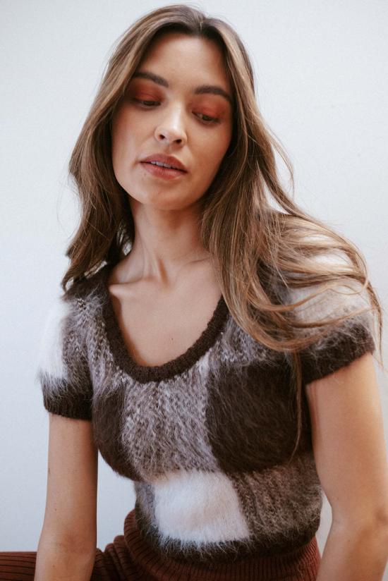  마리아 스탠리 민소매 티셔츠 마히 탑 - MARIA STANLEY