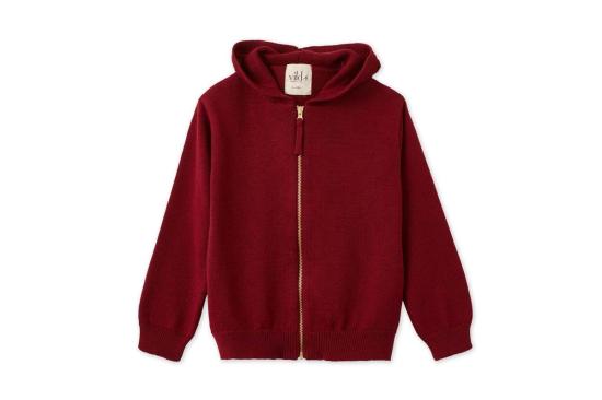  [키즈] Vild House of Little 풀오버 빌드 하우스 오브 리틀 오가닉 니트 가디건 레드 재스퍼