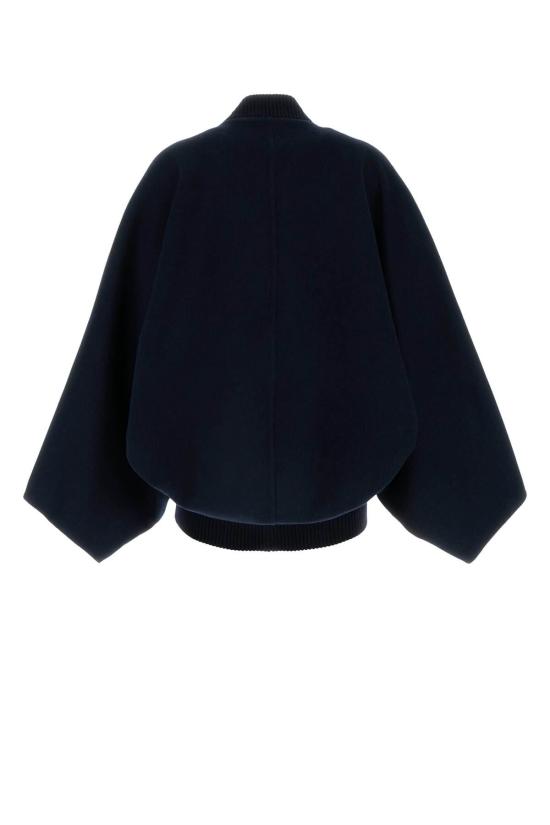  막스마라 자켓 막스 마라 버튼 디테일 긴팔 재킷 (블루) - MAX MARA