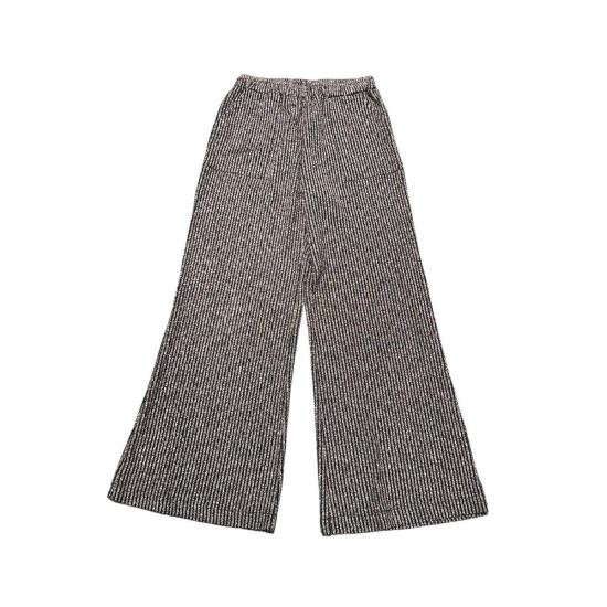  Lindsay Nicholas New York 스트레이트 팬츠 린지 니콜라스 뉴욕 디스코 글리터 팬츠 브론즈 - OTHER BRANDS