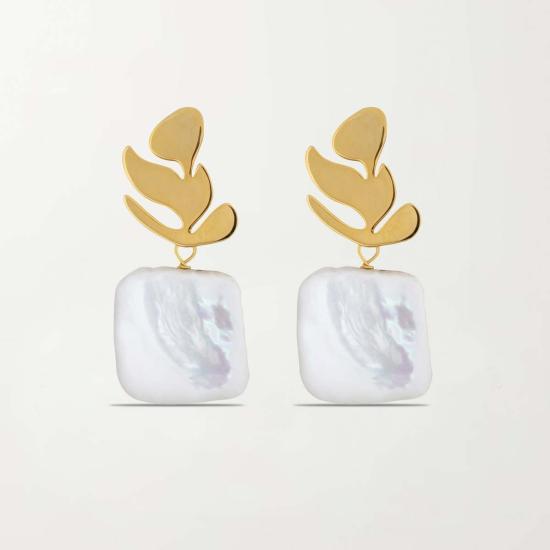  몬세라트 뉴욕 이어링 모넬스  14k 금도금 황동 - MONTSERRAT NEW YORK