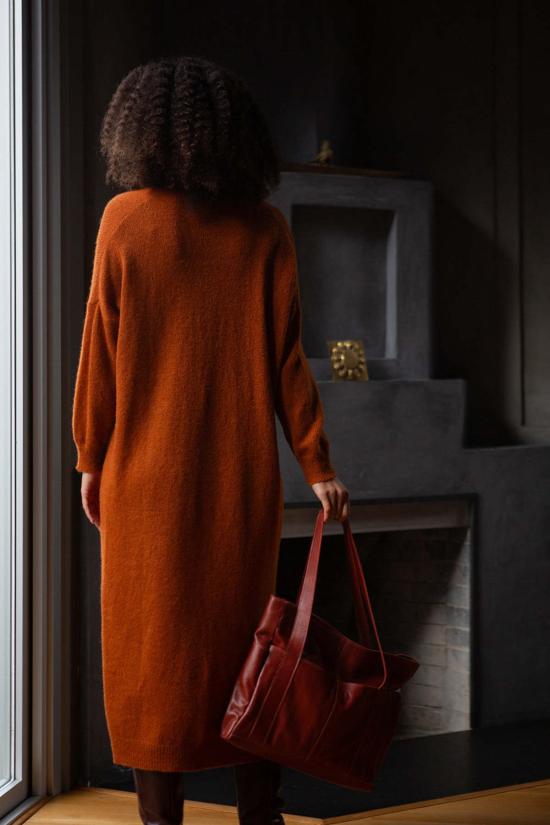  Erica Tanov 롱 원피스 에리카 타노프 아나벨 알파카 울 실크 스웨터 드레스 - ERICA TANOV