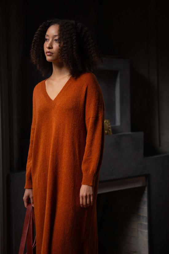  Erica Tanov 롱 원피스 에리카 타노프 아나벨 알파카 울 실크 스웨터 드레스