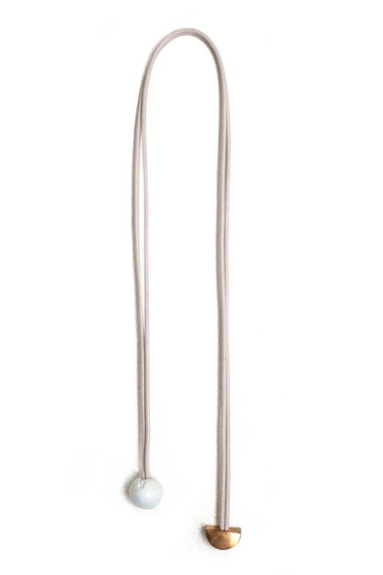  주주메이드 목걸이/팬던트 루프 목걸이 - JUJUMADE