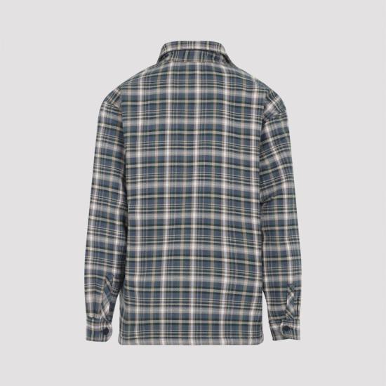  칼하트 자켓 카하트 윕 크로닌 셔츠 재킷 크로닌 체크 다크 네이비 - CARHARTT