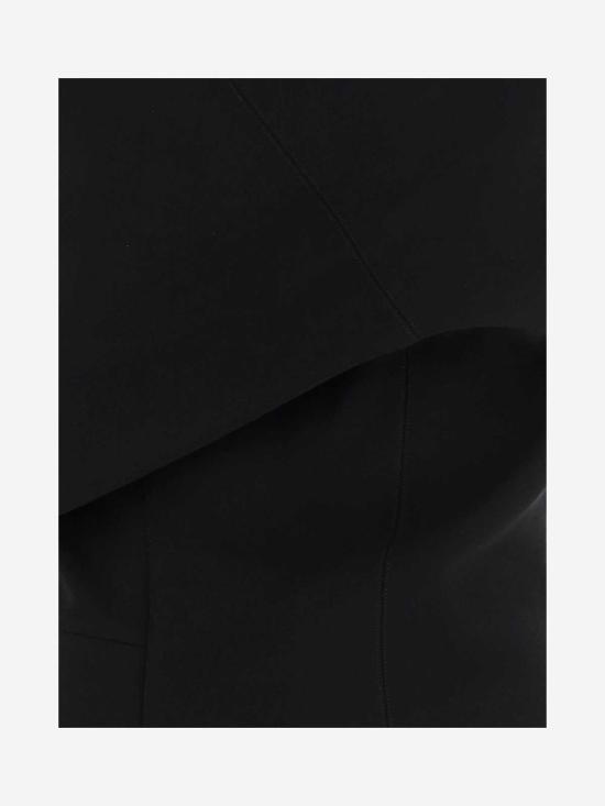  자크뮈스 숏 원피스 원숄더 피시 드레스 블랙 - JACQUEMUS