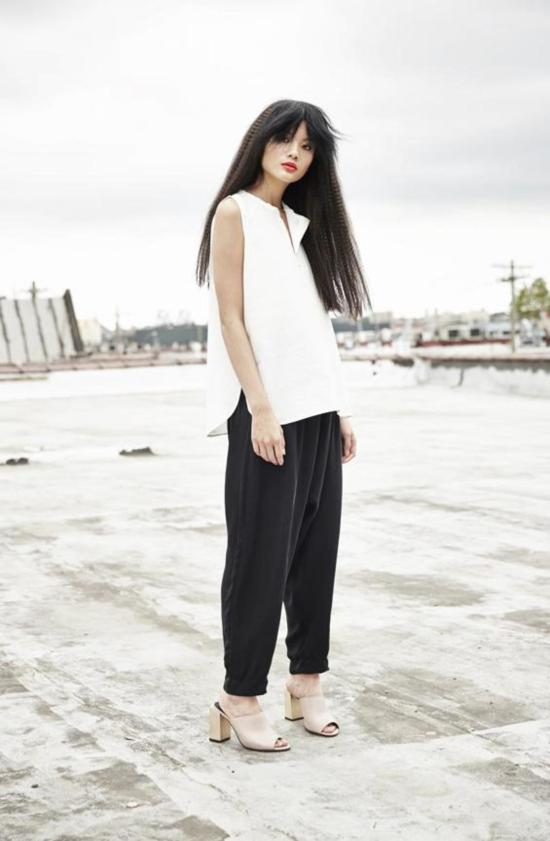  에이치 프레드릭손 튜닉 H. 프레드릭손 네이처  탑 화이트