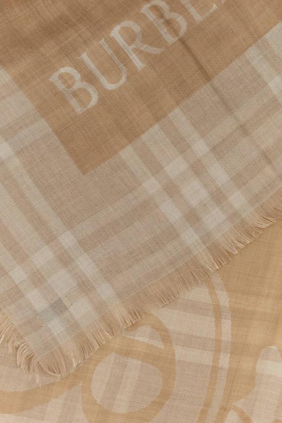  버버리 머플러/스카프 체크 무늬 해진 가장자리 스카프 클레이 - BURBERRY