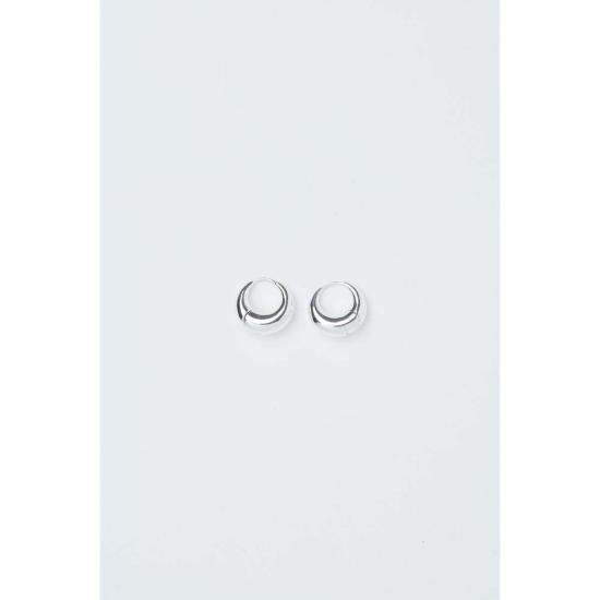  레이첼 코미 이어링 알파 후프  실버