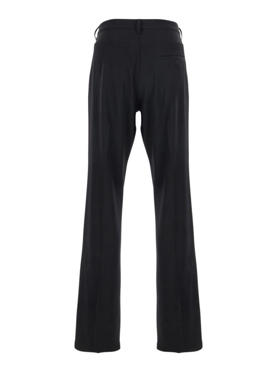  발렌시아가 스트레이트 팬츠 울  블랙 - BALENCIAGA