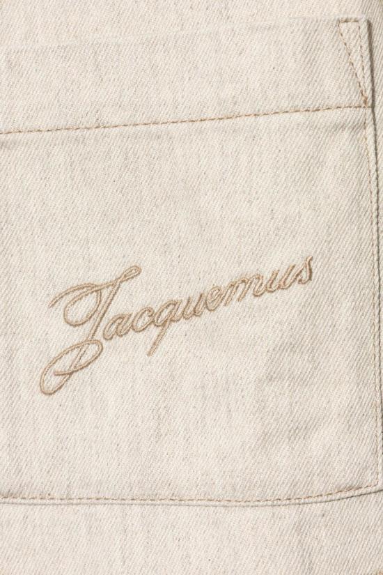  자크뮈스 데님 자켓 불랑제 데님 재킷 베이지 - JACQUEMUS