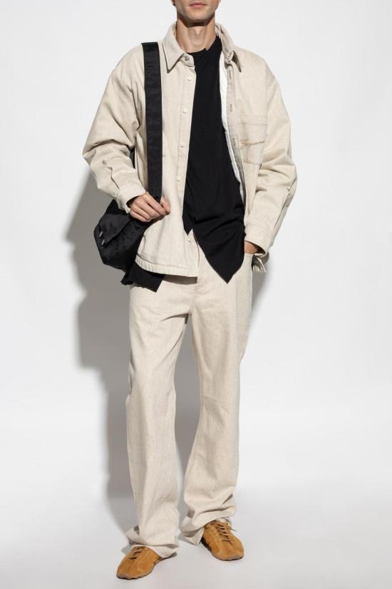 자크뮈스 데님 자켓 불랑제 데님 재킷 베이지 - JACQUEMUS