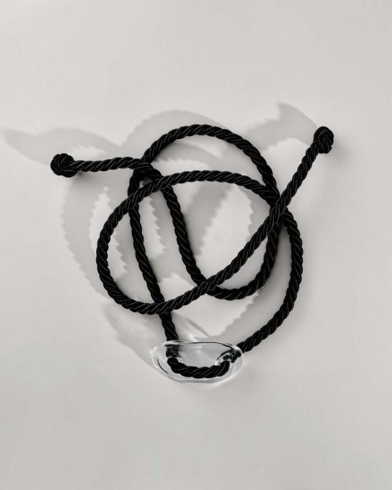  아니카 이네즈 레귤러 벨트 글래시 버클  클리어 - ANNIKA INEZ