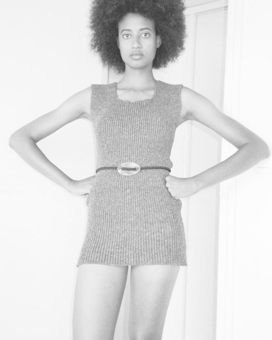  아니카 이네즈 레귤러 벨트 글래시 버클  클리어 - ANNIKA INEZ