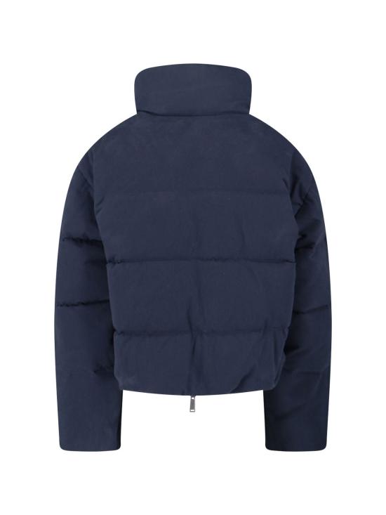  디스퀘어드2 패딩 Dsquared2 로고 다운 재킷 네이비블루 - DSQUARED2