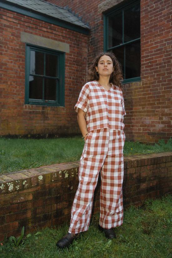  콘라도 블라우스 베일리 박시 탑 - CONRADO