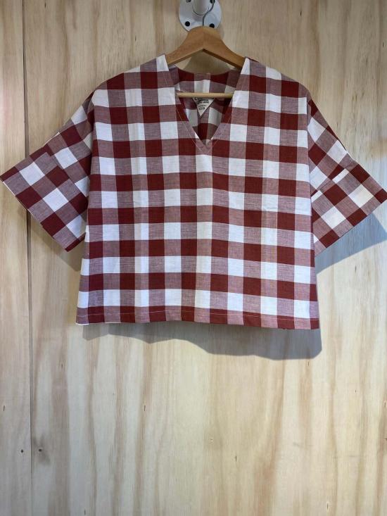  콘라도 블라우스 베일리 박시 탑 - CONRADO