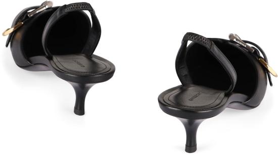  지방시 힐/펌프스 보이유 슬링백 펌프스 블랙 - GIVENCHY