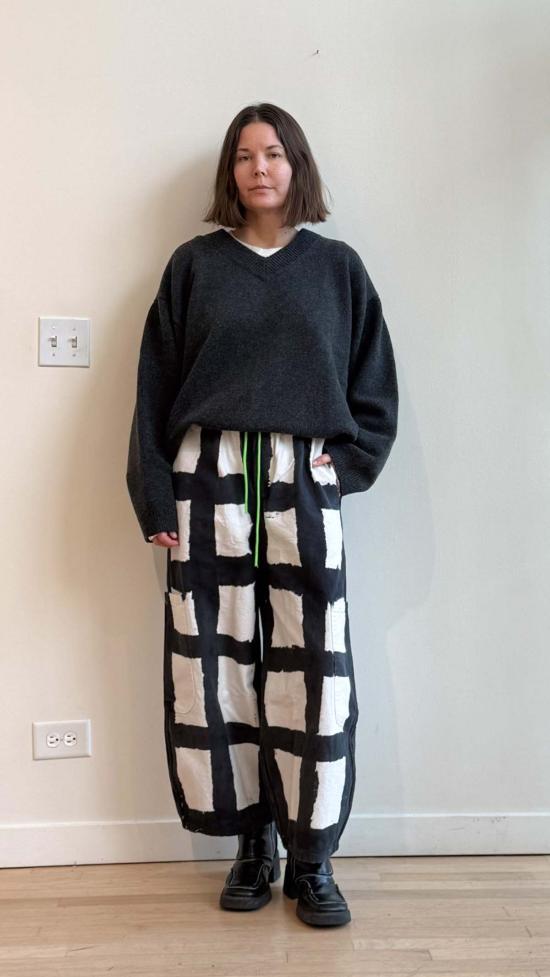  밀스 크롭 팬츠