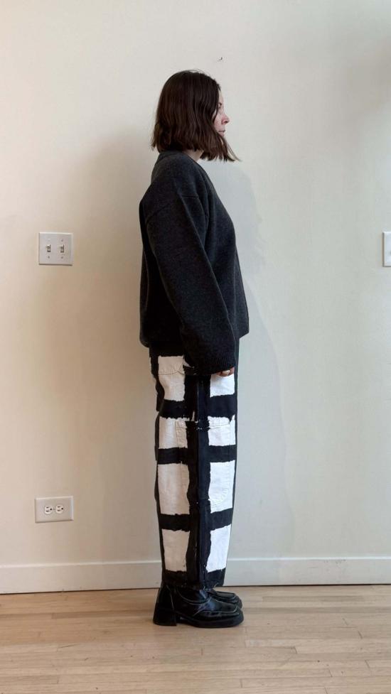  밀스 크롭 팬츠 - MEALS