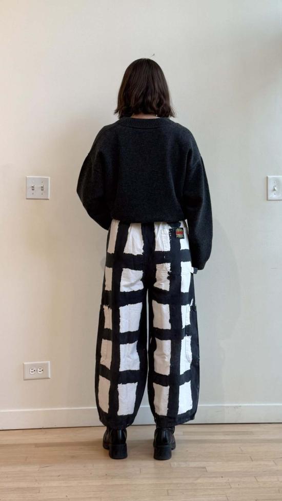  밀스 크롭 팬츠 - MEALS