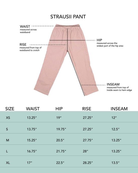  LWN 라운지 웨어 Lwn Strausii 팬츠 네이비 깅엄 시어서커 - OTHER BRANDS