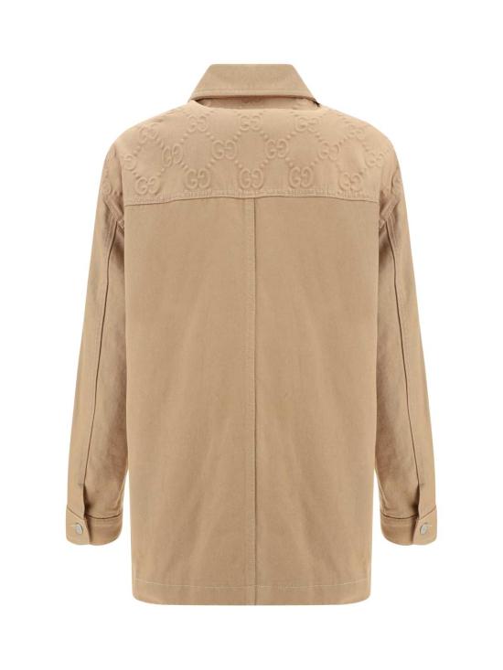  구찌 데님 자켓 데님 재킷 베이지/믹스 - GUCCI