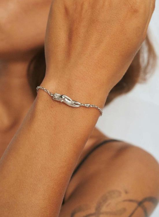  메그 팔찌 싱글 슬리핑 비너스 실버 브레이슬릿 - MEG