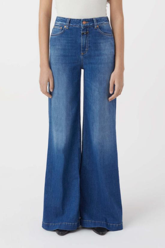  클로즈드 데님 팬츠 글로우 업 데님 다크 블루 - CLOSED