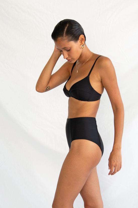  갈라마르 비키니 수영복 시몬느 레트로 탑 느와르 - GALAMAAR