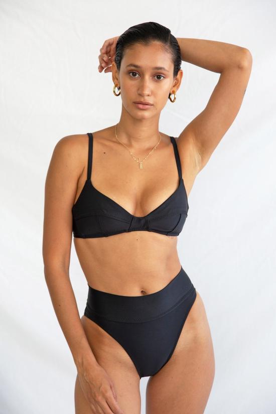  Galamaar 비키니 수영복 갈라마르 시몬느 레트로 탑 느와르