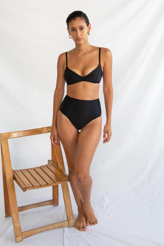  갈라마르 비키니 수영복 시몬느 레트로 탑 느와르 - GALAMAAR