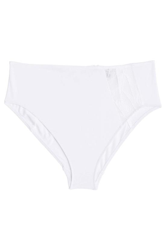  로레트 란제리 팬티 캄 하이라이즈  화이트 - LORETTE LINGERIE